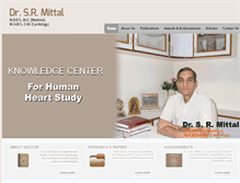 Tablet Screenshot of drsrmittal.com